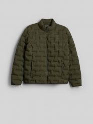4F Kurtka z wypełnieniem syntetycznym męska - khaki XXL. Brązowe kurtki męskie 4f, m, bez wzorów, z materiału, klasyczne, bez kaptura. Za 349.99 zł.