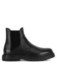 MEXX Sztyblety DUNAN-19 MI08 Czarny. Czarne botki męskie Mexx, bez wzorów, ze skóry, bez zapięcia. Za 349.99 zł.