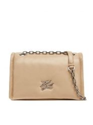 KARL LAGERFELD Torebka A1W30173 Beżowy. Brązowe torebki do ręki damskie KARL LAGERFELD, bez wzorów, ze skóry, bez dodatków. Za 759.99 zł.