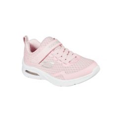 Buty sportowe Sneakersy dziewczęce, Skechers Microspec Max. Czerwone buty sportowe dziewczęce Skechers, bez wzorów, z materiału, bez zapięcia, trekkingowe, Skechers Sport. Za 159.99 zł.