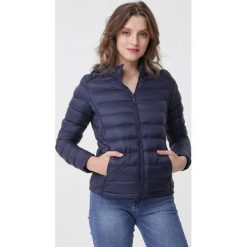 Granatowa Kurtka Avalynn. Kurtki damskie Born2be, l, bez wzorów. Za 149.99 zł.