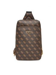 Guess Saszetka MIlano HMMILO P5226 Brązowy. Brązowe saszetki męskie Guess, ze skóry. Za 279.99 zł.