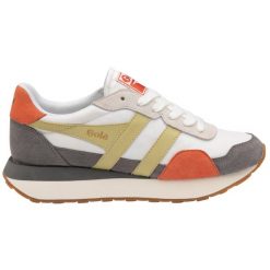 Trenerzy damscy Gola Indiana. Białe obuwie sportowe damskie Gola, bez wzorów. W wyprzedaży za 336.50 zł.