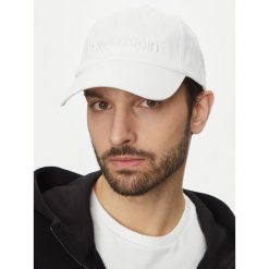 Czapka z daszkiem Calvin Klein. Białe czapki i kapelusze męskie Calvin Klein, bez wzorów. Za 129.99 zł.