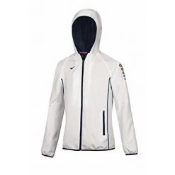Kurtka damska Mizuno micro. Białe kurtki damskie Mizuno, s, bez wzorów, z materiału, bez kaptura. Za 270.50 zł.