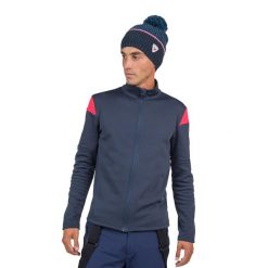Bluza męska Rossignol Aerial. Niebieskie bluzy męskie Rossignol, m, bez wzorów, bez kaptura, narciarskie. Za 609.99 zł.