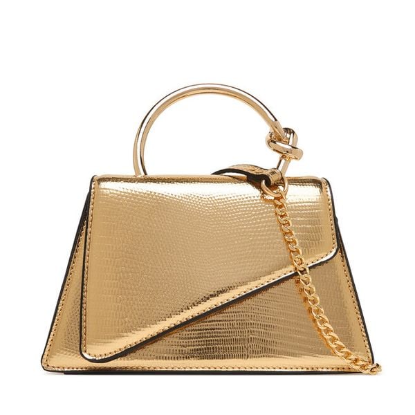 Torebka Aldo. Żółte torebki do ręki damskie Aldo, bez wzorów, klasyczne, bez dodatków. Za 169.99 zł.