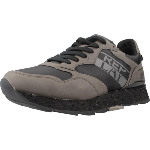 Buty REPLAY RS680089S Szary. Szare trekkingi męskie Replay, trekkingowe. Za 366.99 zł.