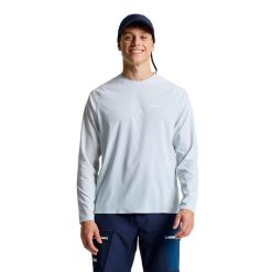 T-Shirt Slam Od Tech Ls Dorośli. Szare t-shirty męskie SLAM, s, bez wzorów, z lycry, sportowe, bez kołnierzyka. Za 445.99 zł.