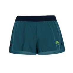 Szorty Karpos Fast Vertical. Zielone krótkie spodenki sportowe męskie KARPOS, s, bez wzorów, z elastanu, do biegania. Za 315.05 zł.
