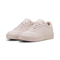 Sneakersy Court Classy PUMA Mauve Mist Alpine Snow Pink White. Białe obuwie sportowe damskie Puma, bez wzorów, trekkingowe. Za 209.00 zł.