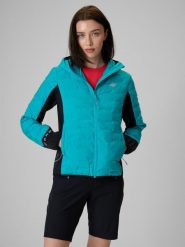 Kurtka trekkingowa 4F PRO z Primaloft Silver damska 4F 4FWSS26TDJAF0850. Czerwone kurtki damskie 4f, l, bez wzorów, z materiału, bez kaptura. Za 399.99 zł.