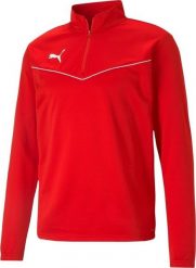 Puma Bluza męska Puma teamRISE 1 4 Zip Top czerwona 657394 01. Czerwone bluzy męskie Puma, m, bez wzorów, bez kaptura. Za 154.94 zł.