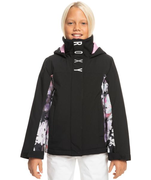 Kurtka narciarska dla dzieci Roxy Galaxy 10K. Czarne kurtki i płaszcze dla dziewczynek Roxy, na zimę, bez wzorów, z materiału, bez kaptura. Za 258.49 zł.