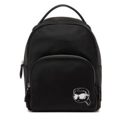 Plecak KARL LAGERFELD. Czarne plecaki damskie KARL LAGERFELD, bez wzorów. Za 489.99 zł.