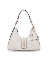 Guess Torebka Yvonne HWSG23 78010 Kremowy. Białe torebki do ręki damskie Guess, z aplikacjami, ze skóry, bez dodatków. Za 544.99 zł.