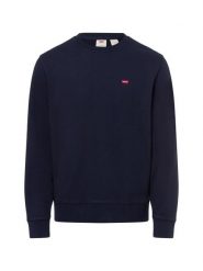 Levi's bluza nierozpinana Mężczyźni Materiał dresowy niebieski, S. Niebieskie bluzy męskie Levi's, m, z aplikacjami, z dresówki, bez kaptura. Za 299.95 zł.