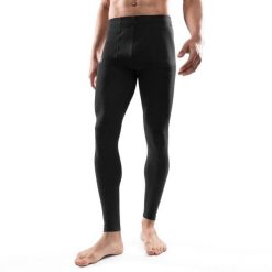 Męskie legginsy termoaktywne do sportów zimowych z wełny Ultimate. Brązowe legginsy sportowe męskie SIROKO, m, bez wzorów, z wełny, narciarskie. W wyprzedaży za 182.95 zł.