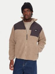 Quiksilver Polar Shallow Water EQYPF03076 Beżowy Regular Fit. Brązowe bluzy męskie Quiksilver, m, bez wzorów, z polaru, bez kaptura. Za 489.99 zł.