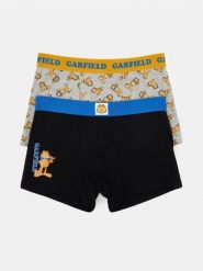 Bawełniane bokserki classic 2 pack Garfield - wielobarwny. Bokserki męskie Sinsay, l, bez wzorów, z bawełny. Za 29.99 zł.