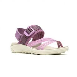 Buty do chodzenia damskie Merrell District 4 Backstrap. Fioletowe obuwie sportowe damskie Merrell, trekkingowe. Za 539.99 zł.