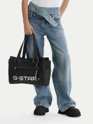 G-Star Raw Torebka CEO-XC8971 Czarny. Czarne torebki do ręki damskie G-Star Raw, bez wzorów, z materiału, retro, bez dodatków. Za 199.99 zł.