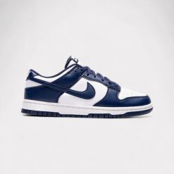 Buty Sportowe Męskie Nike Dunk Low Retro. Niebieskie buty sportowe męskie Nike, bez zapięcia, do biegania. Za 422.40 zł.