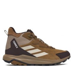 Trekkingi adidas. Brązowe trekkingi męskie Adidas, trekkingowe. Za 439.99 zł.