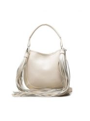 Jenny Fairy Torebka MJH-J-5CC-85-01 Beżowy. Brązowe torebki do ręki damskie Jenny Fairy, bez wzorów, ze skóry, bez dodatków. Za 64.98 zł.