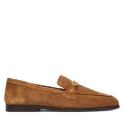 Loafersy Gant. Brązowe mokasyny damskie GANT. Za 629.99 zł.