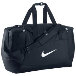 Nike Torba sportowa Club Team Swoosh Duffel M czarna (BA5193 010). Torby podróżne damskie Nike. Za 69.00 zł.