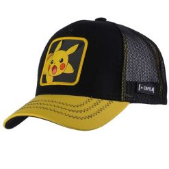 Czapka Capslab Pokemon Pikachu. Żółte czapki i kapelusze męskie CapsLab, bez wzorów, z bawełny. Za 179.45 zł.