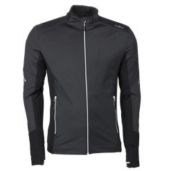 Kurtka softshell męska CMP. Czarne kurtki męskie CMP, na zimę, l, bez wzorów, z softshellu, wakacyjne, bez kaptura. Za 371.50 zł.