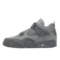 Buty do chodzenia dla dorosłych Air Jordan 4 Retro SE Paris Olympics. Szare obuwie sportowe damskie Jordan, bez wzorów, ze skóry, trekkingowe. Za 2,901.92 zł.
