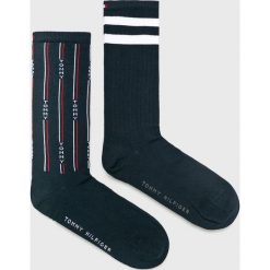 Tommy Hilfiger - Skarpetki (2-pack). Szare skarpety damskie Tommy Hilfiger, z bawełny. Za 49.90 zł.