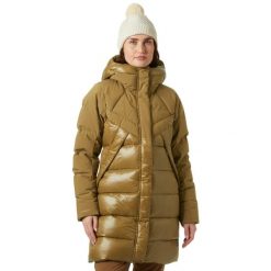 Parka dla kobiet Helly Hansen Bliss. Brązowe parki damskie Helly Hansen, na zimę, bez wzorów, bez kaptura. W wyprzedaży za 1,497.50 zł.
