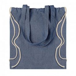 Torba Ze Sznurkiem Z Podwójnym Uchwytem Atlanta. Niebieskie plecaki damskie SOL'S, bez wzorów. Za 27.99 zł.