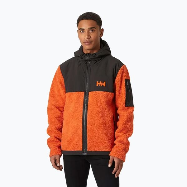 Bluza męska Helly Hansen Patrol Pile. Brązowe bluzy męskie Helly Hansen, m, bez wzorów, bez kaptura, trekkingowe. Za 489.99 zł.