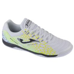 Buty halowe do piłki nożnej męskie, Maxima 25 MAXW IN. Białe buty sportowe męskie Joma, bez zapięcia, do piłki nożnej. Za 157.78 zł.