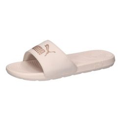Klapki damskie Puma Cool Cat 2.0. Czerwone klapki damskie Puma, bez wzorów, z materiału, bez obcasa. Za 238.00 zł.