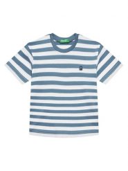 United Colors Of Benetton T-Shirt 3FHXG10HR Niebieski Regular Fit. Niebieskie t-shirty dla chłopców United Colors Of Benetton, bez wzorów, z bawełny, bez ramiączek. Za 39.99 zł.