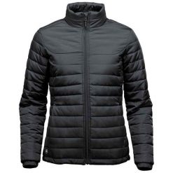 Damska Kurtka Termiczna Nautilus. Czarne kurtki damskie STORMTECH, xl, bez wzorów, bez kaptura, trekkingowe. Za 305.99 zł.