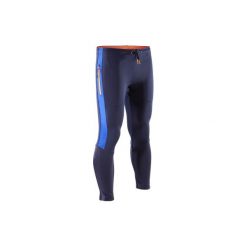 Spodnie TP500. Niebieskie spodnie materiałowe damskie KIPSTA. Za 49.99 zł.