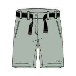 Spodenki dziewczęce CMP Zenitha. Zielone spodenki dla dziewczynek CMP, bez wzorów, sportowe. Za 103.89 zł.