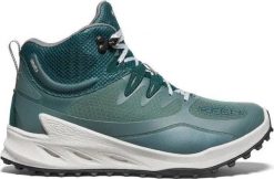 KEEN Buty turystyczne damskie Zionic Mid Wp Dark Forest/Sea Moss r.39. Niebieskie trekkingi damskie Keen, trekkingowe. Za 398.90 zł.