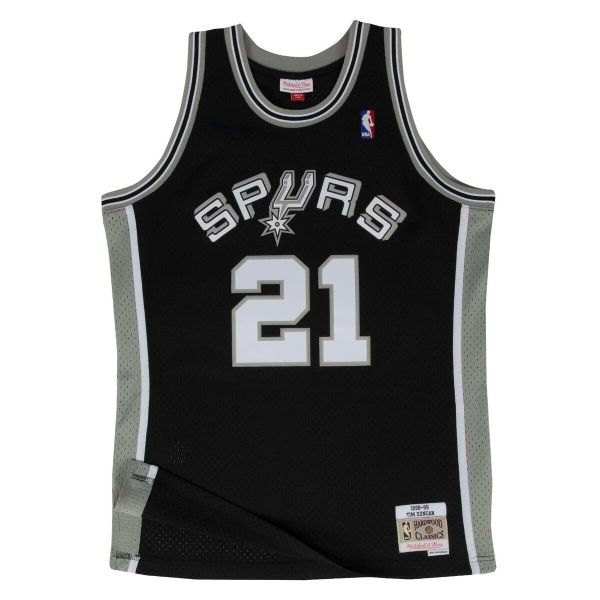 Koszulka Nba San Antonio Spurs Tim Duncan. Białe koszulki sportowe męskie Mitchell & Ness, m, bez wzorów, bez kołnierzyka, bez ramiączek, do koszykówki. Za 486.50 zł.