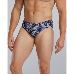 Kąpielówki męskie TYR BRIEF ENERGIA. Niebieskie kąpielówki męskie TYR, m, bez wzorów, do pływania. Za 191.79 zł.