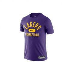 Koszulka treningowa męska Nike Nba Los Angeles Lakers Dri-fit. Niebieskie koszulki sportowe męskie Nike, m, bez wzorów, bez kołnierzyka, bez ramiączek, trekkingowe, dri-fit (nike). Za 129.00 zł.