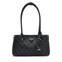 Torebka Guess. Szare torebki do ręki damskie Guess, z aplikacjami, klasyczne, bez dodatków. Za 469.99 zł.