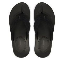 Japonki Tommy Hilfiger. Czarne klapki męskie Tommy Hilfiger. Za 209.99 zł.
